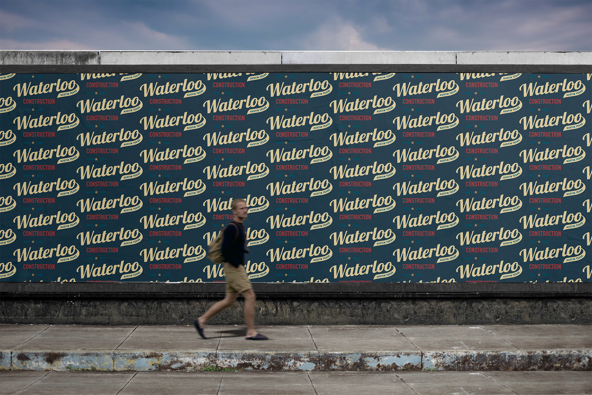 Street Billboard Mockup